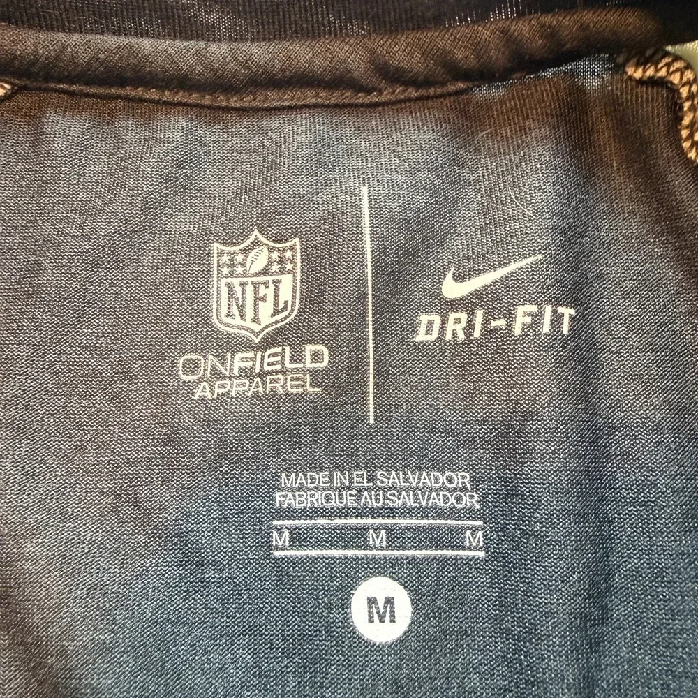 Nike‎ Seattle Seahawks NFL Salute to Service On Field Shirt Men's Size Medium